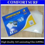 Thickness:2 x 80 Mic (160) High Quality Laminating Pouches Film A4 for File, Cards, Photos and More!